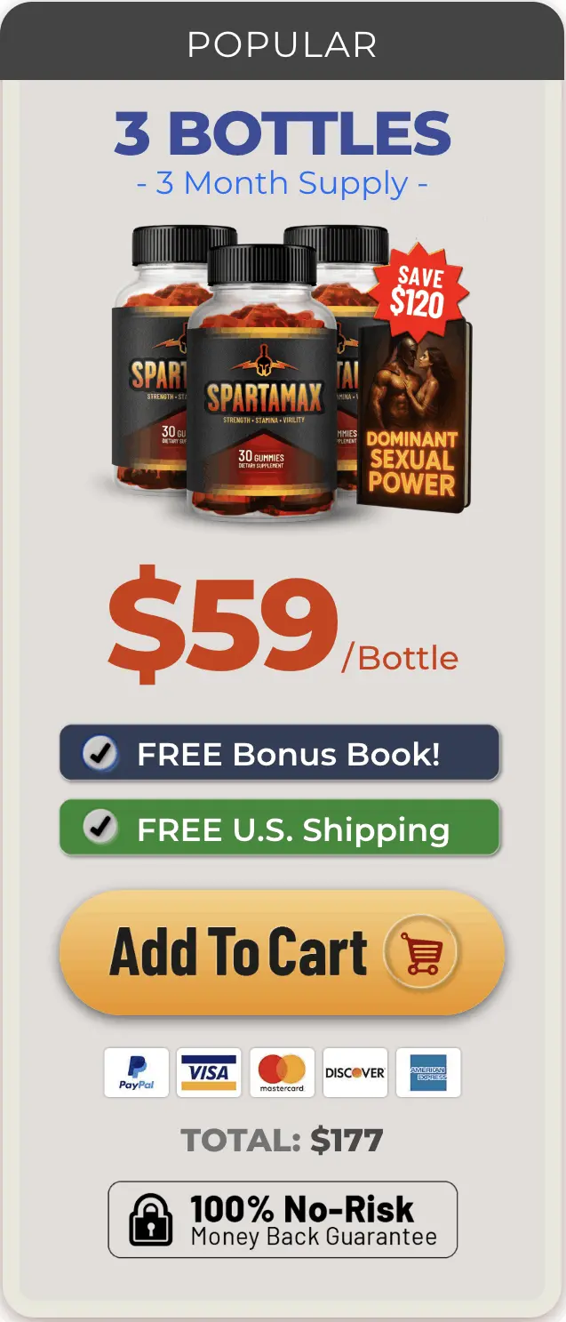 Spartamax 3 Bottles